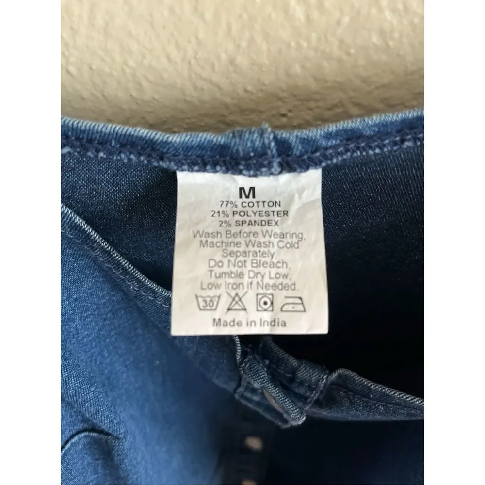 ❣️3 for $20/Denim mini dress - Picture 4 of 4